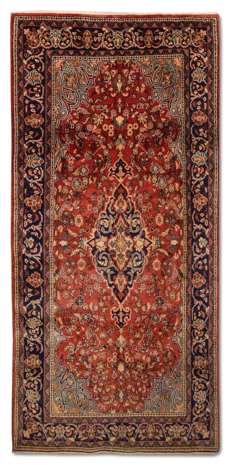 Loper Perzisch tapijt - Klassiek - 237 x 108 cm - rood