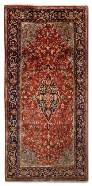 Loper Perzisch tapijt - Klassiek - 237 x 108 cm - rood