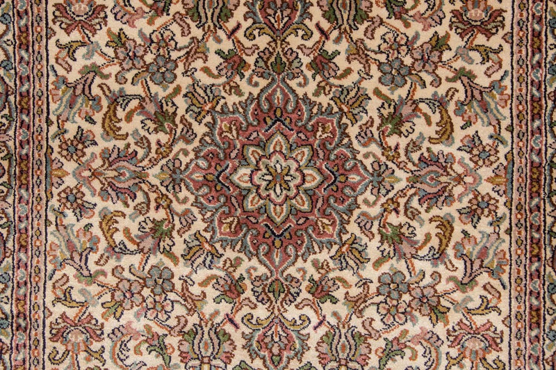 Loper Zijden tapijt - Kashmir Silk - 190 x 77 cm - beige
