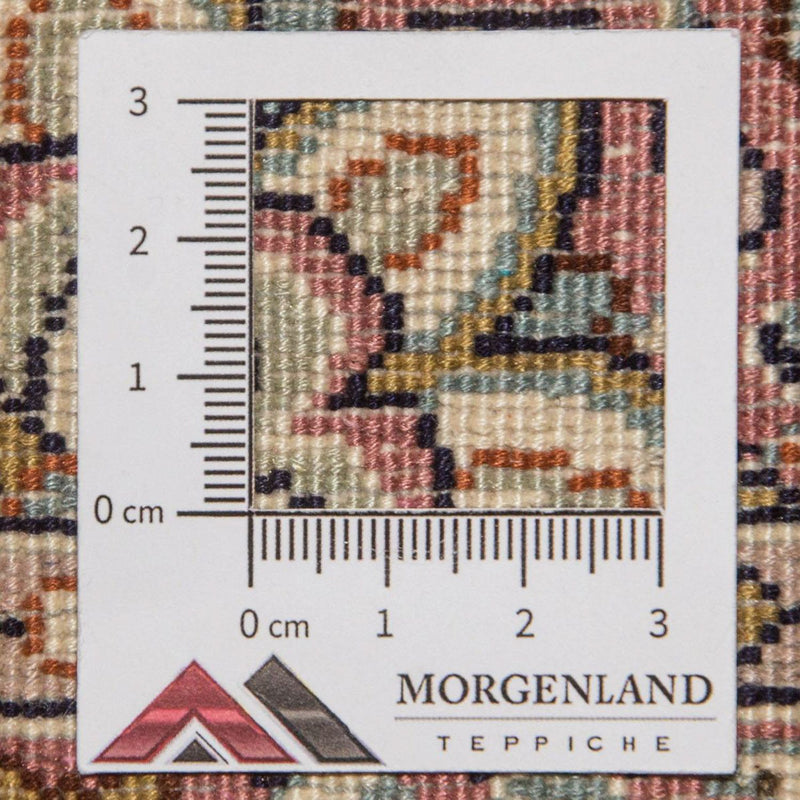 Loper Zijden tapijt - Kashmir Silk - 190 x 77 cm - beige