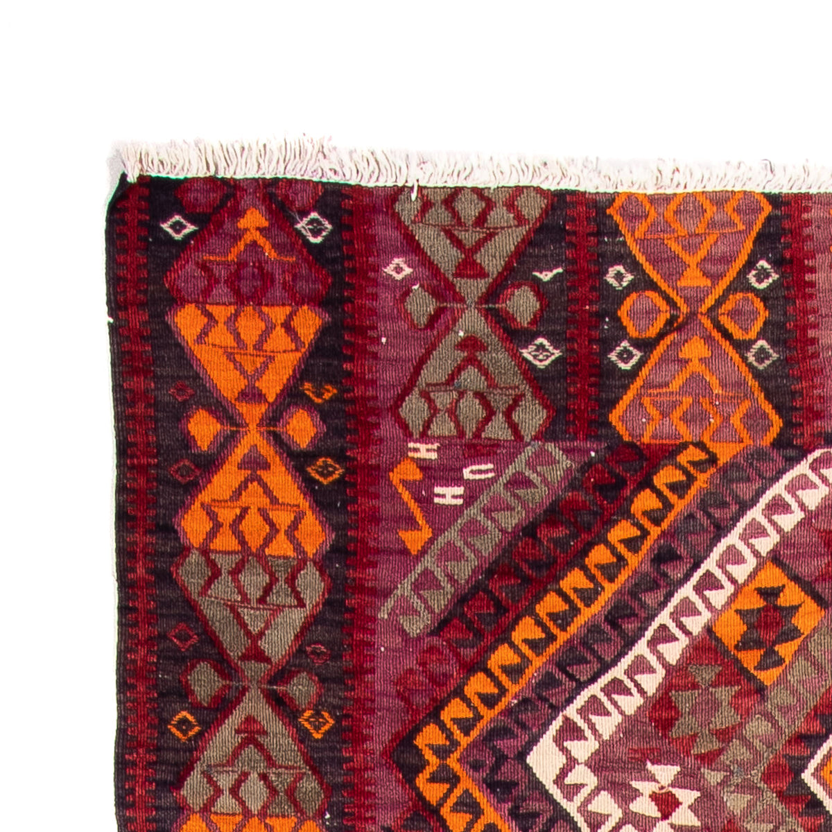 Antiek kilim Tapijt 140x375cm