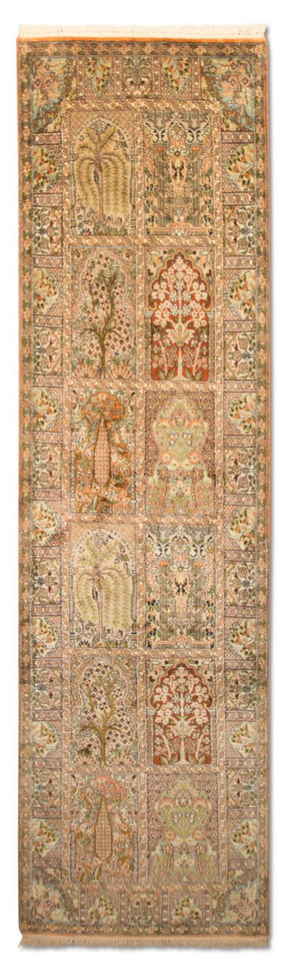 Kasjmir zijde Tapijt 75x270cm - Oosters Tapijt