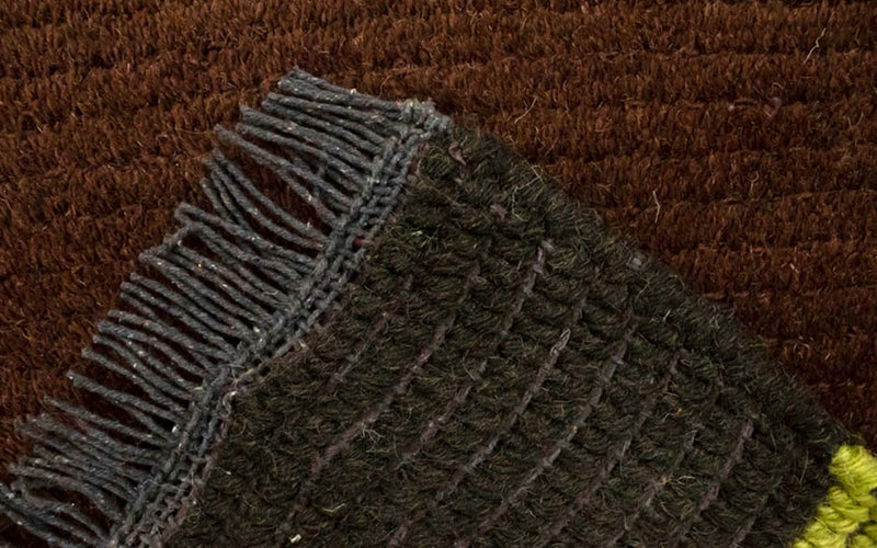 Nepal tapijt - 140 x 70 cm - bruin