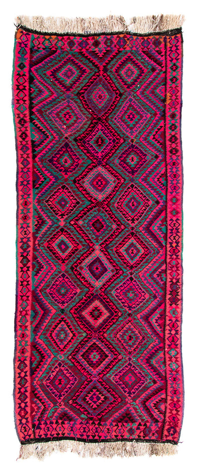 Antiek kilim Tapijt 135x315cm
