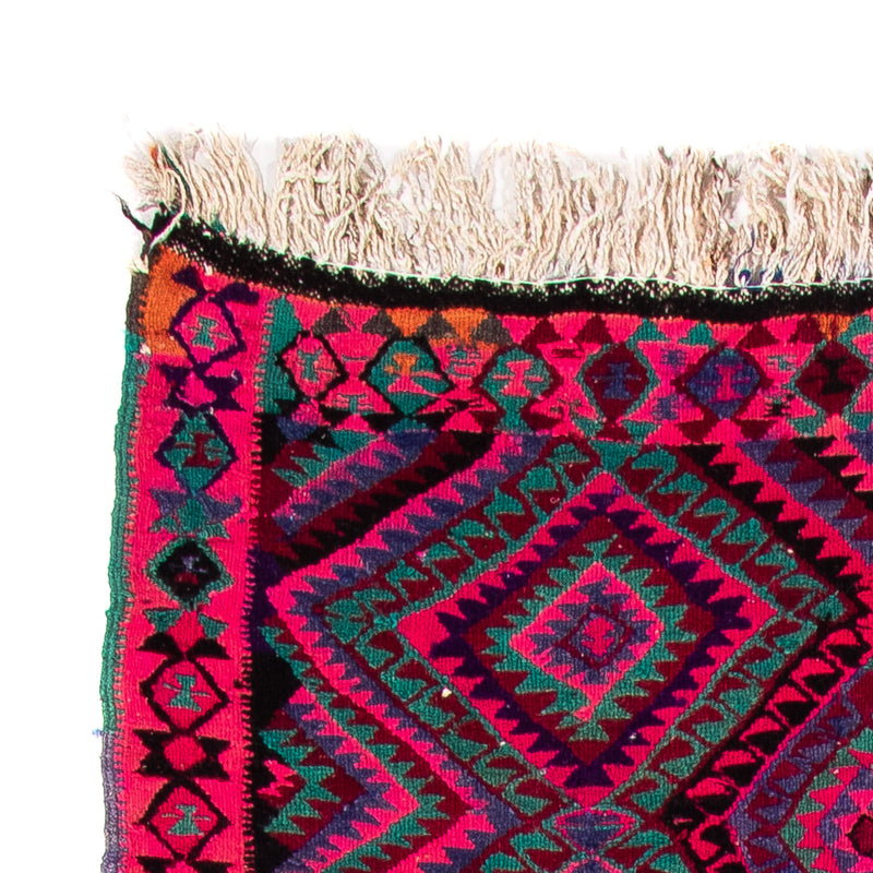 Loper Kelim tapijt - Oud - 315 x 135 cm - veelkleurig