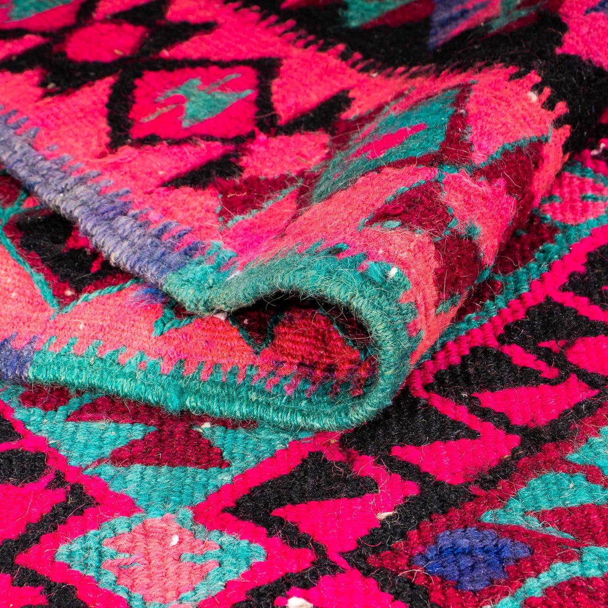 Loper Kelim tapijt - Oud - 315 x 135 cm - veelkleurig