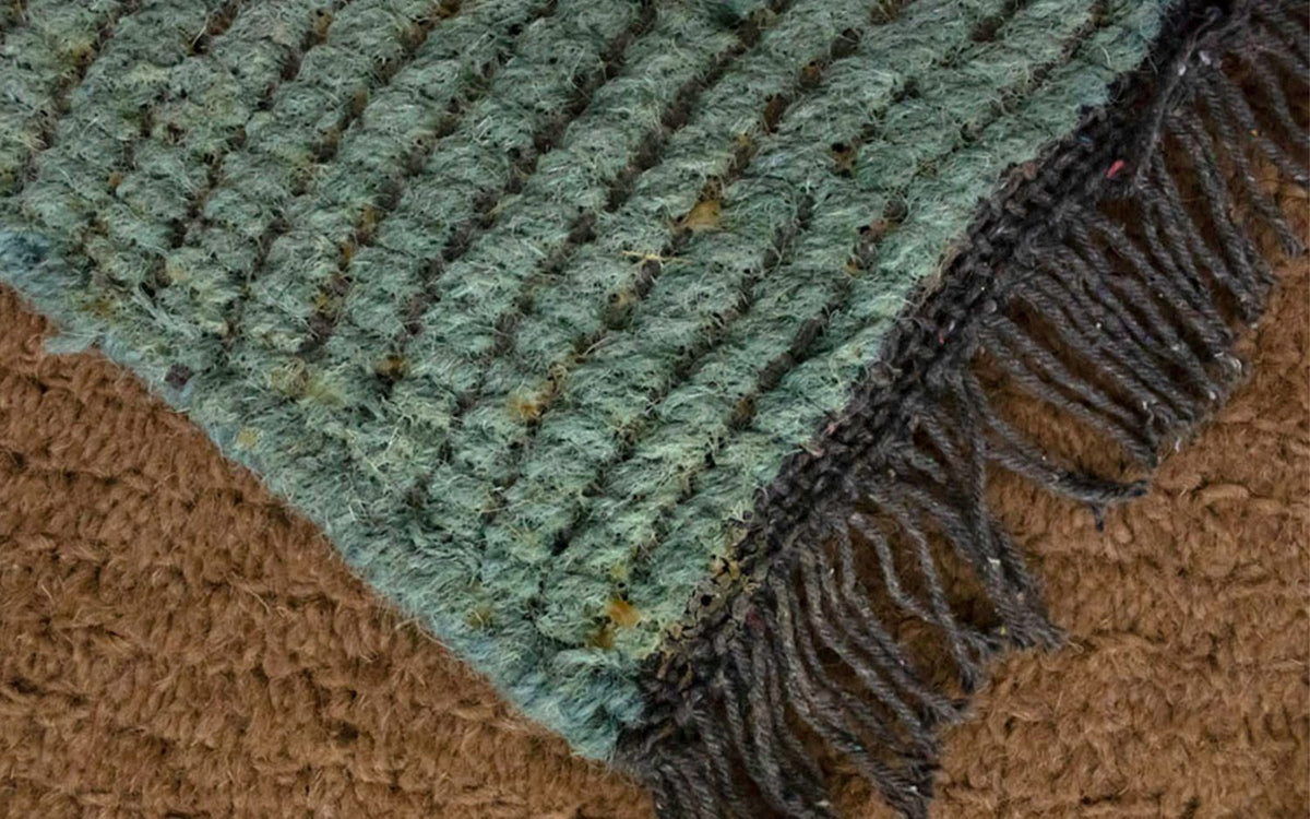 Nepal tapijt - 140 x 70 cm - bruin