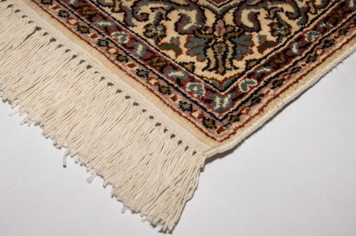 Loper Zijden tapijt - Kashmir Silk - 192 x 79 cm - beige