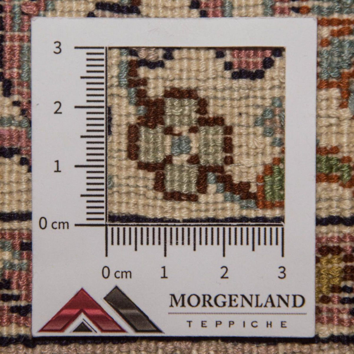 Loper Zijden tapijt - Kashmir Silk - 192 x 79 cm - beige