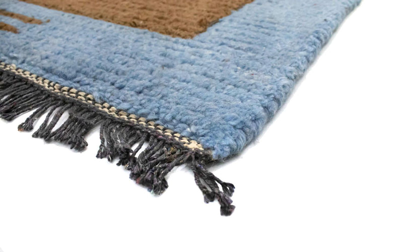 Nepal tapijt - 140 x 70 cm - bruin