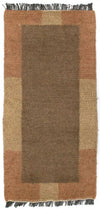 Nepal tapijt 70x140cm - Wollen tapijt - Rechthoekig / Bruin / 70 x 140 cm Rechthoekig