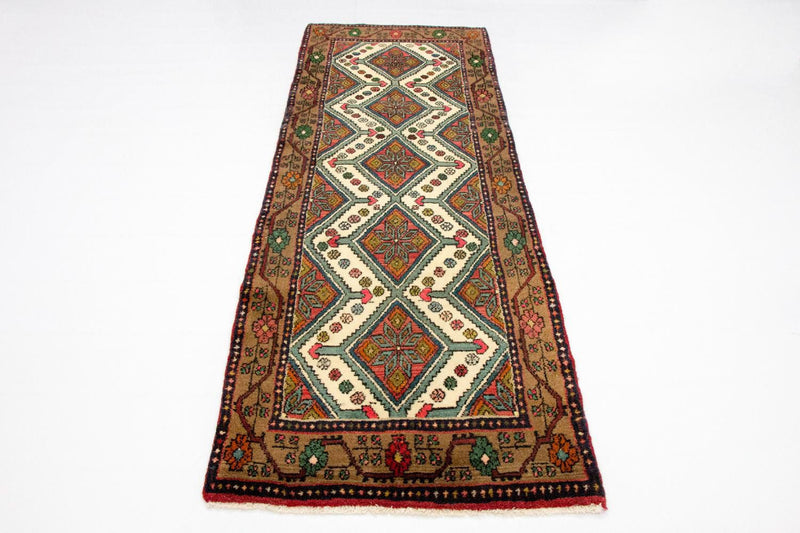 Loper Perzisch Tapijt - Nomadisch - 238 x 82 cm - beige