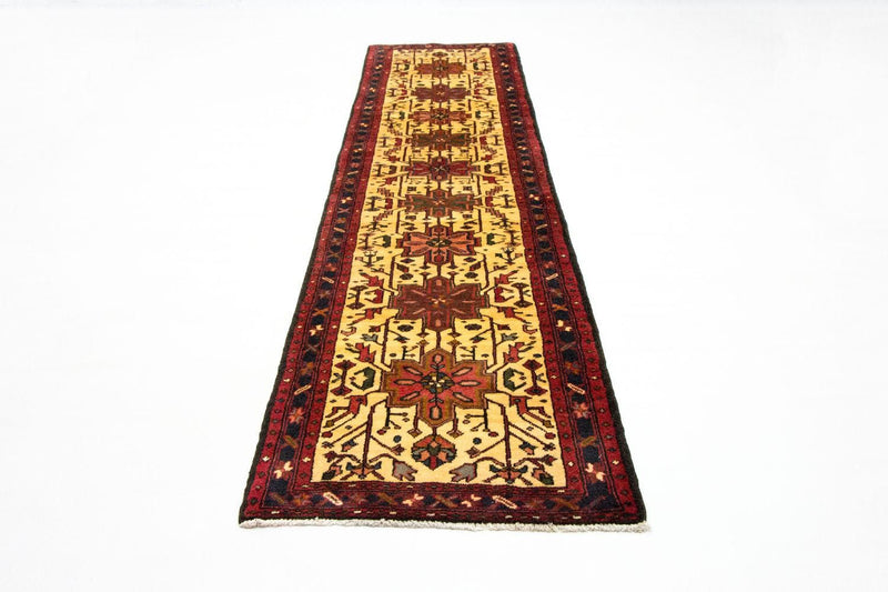 Loper Perzisch Tapijt - Nomadisch - 313 x 70 cm - geel