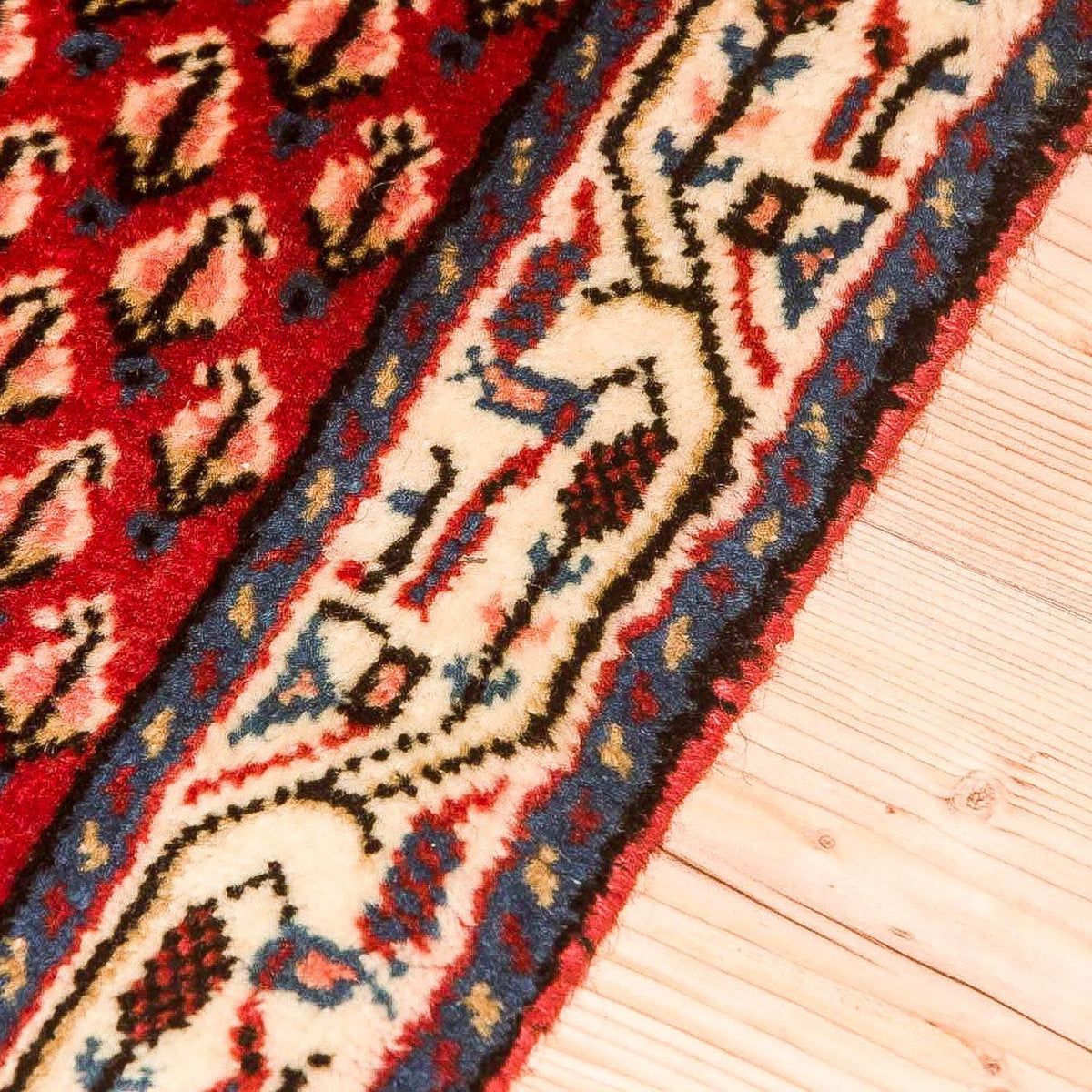 Loper Perzisch tapijt - Mir - 197 x 80 cm - rood