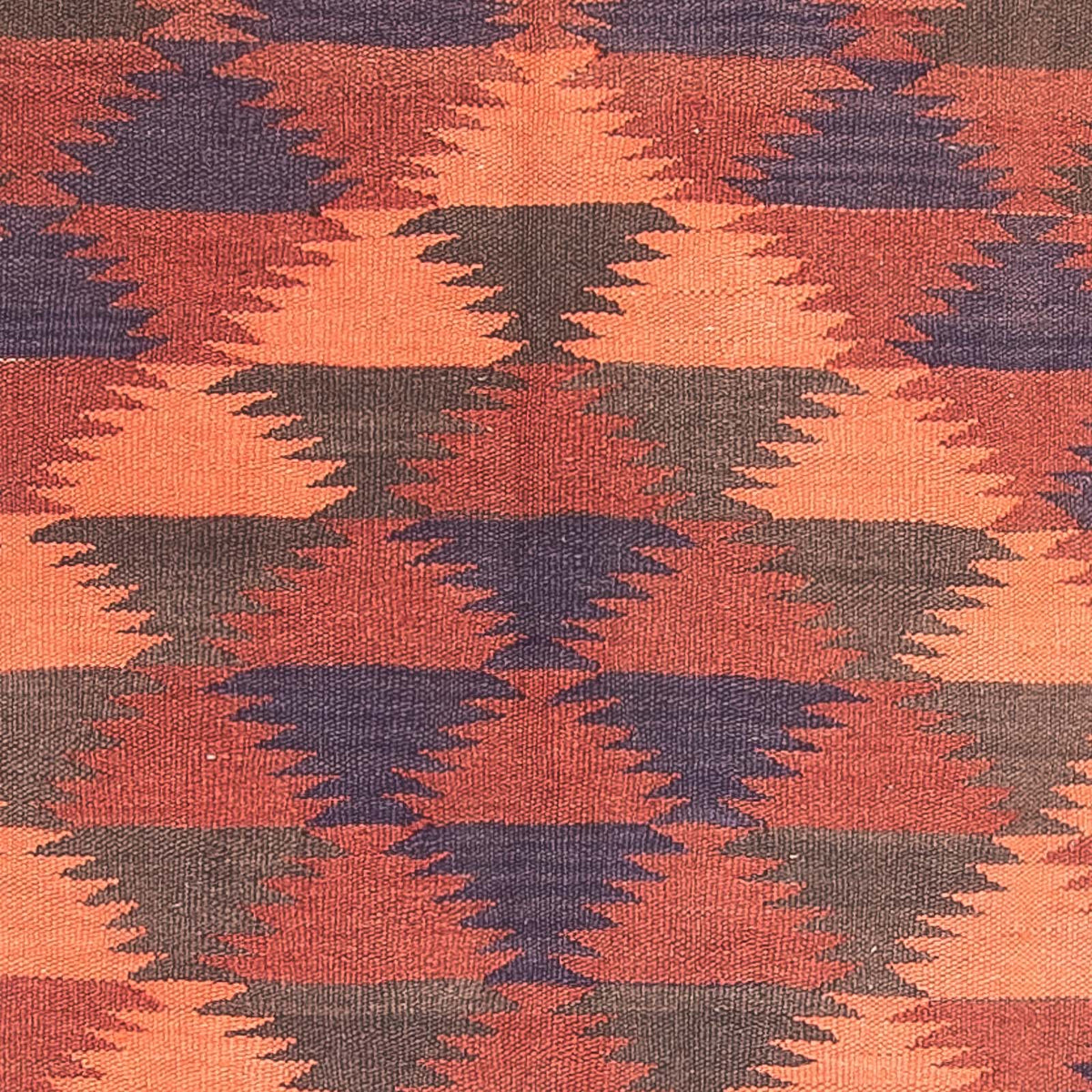 Loper Kelim tapijt - Oud - 450 x 130 cm - bruin