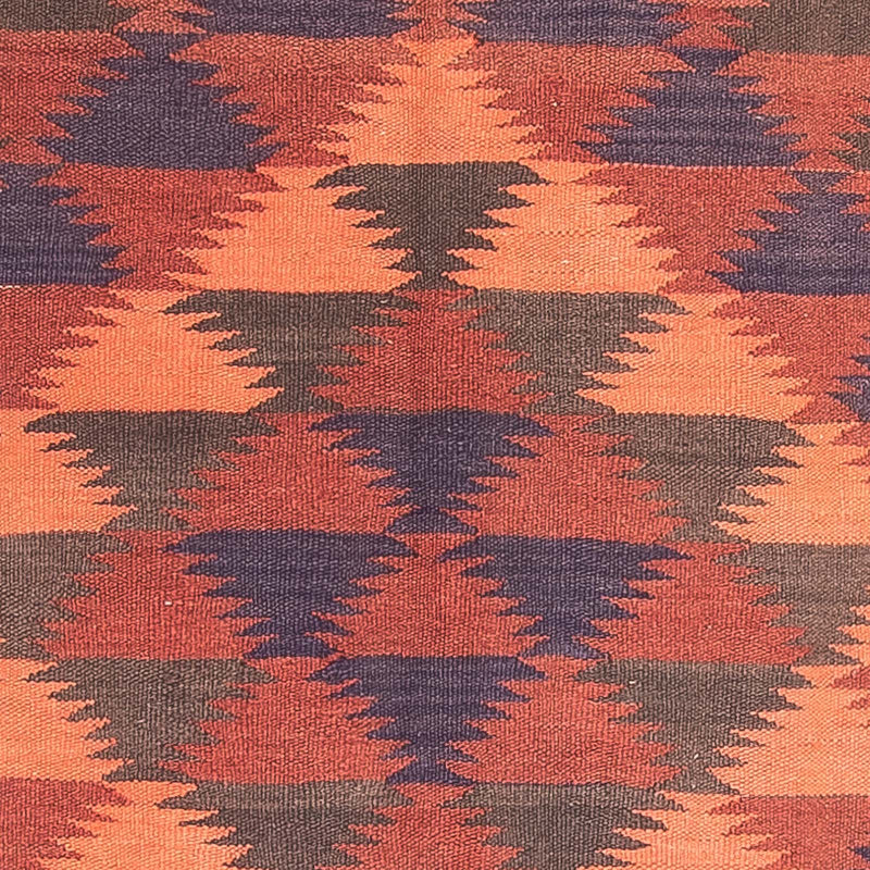 Loper Kelim tapijt - Oud - 450 x 130 cm - bruin