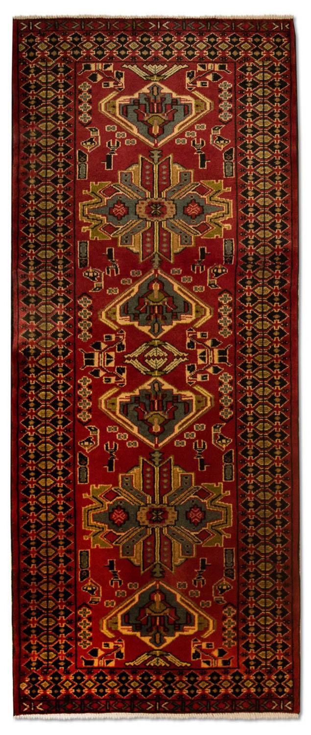 Loper Perzisch Tapijt - Nomadisch - 200 x 82 cm - rood