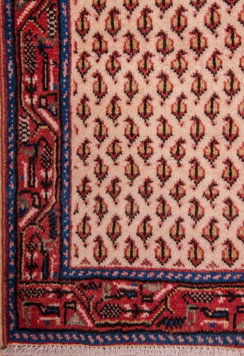 Loper Perzisch tapijt - Mir - 183 x 73 cm - beige