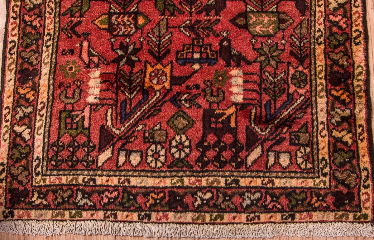 Loper Perzisch Tapijt - Nomadisch - 200 x 83 cm - rood