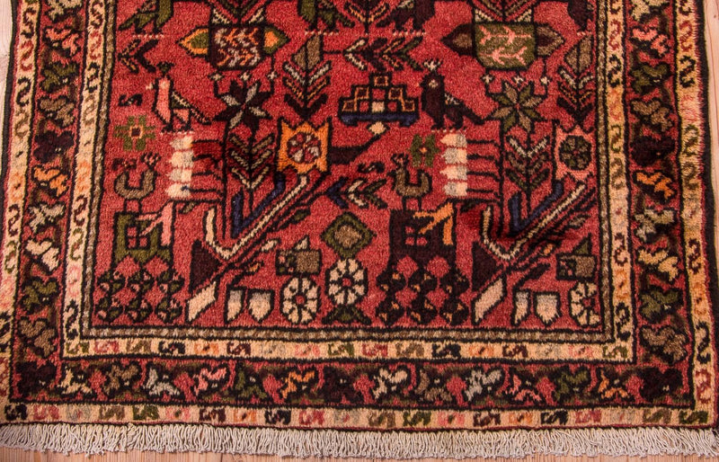 Loper Perzisch Tapijt - Nomadisch - 200 x 83 cm - rood