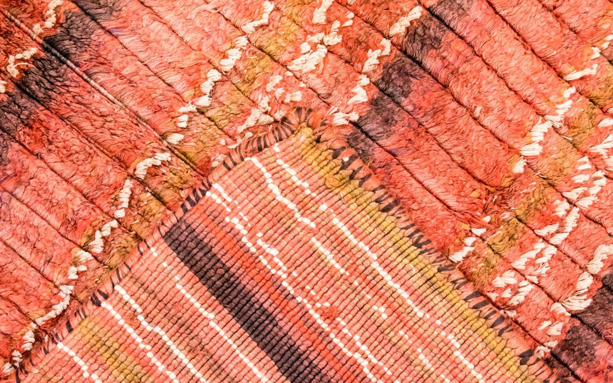 Viscose tapijt - 213 x 213 cm - veelkleurig