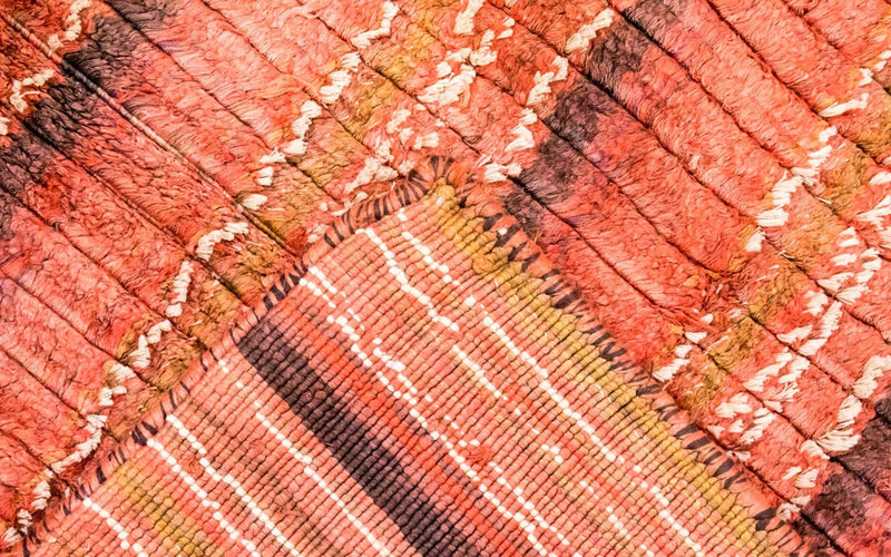 Viscose tapijt - 213 x 213 cm - veelkleurig