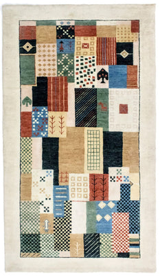 Gabbeh Tapijt - Loribaft Perzisch - 165 x 95 cm - gekleurd