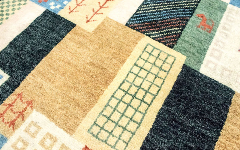 Gabbeh Tapijt - Loribaft Perzisch - 165 x 95 cm - gekleurd