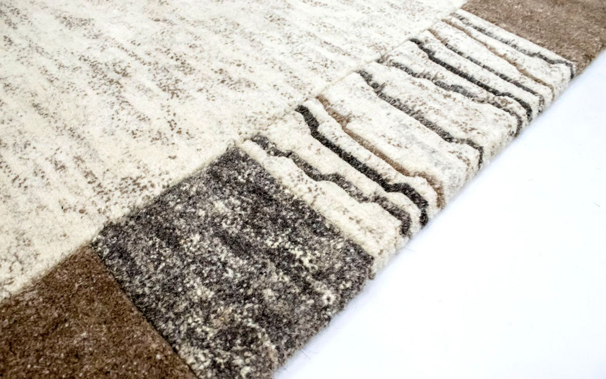 Nepal tapijt - 179 x 118 cm - beige