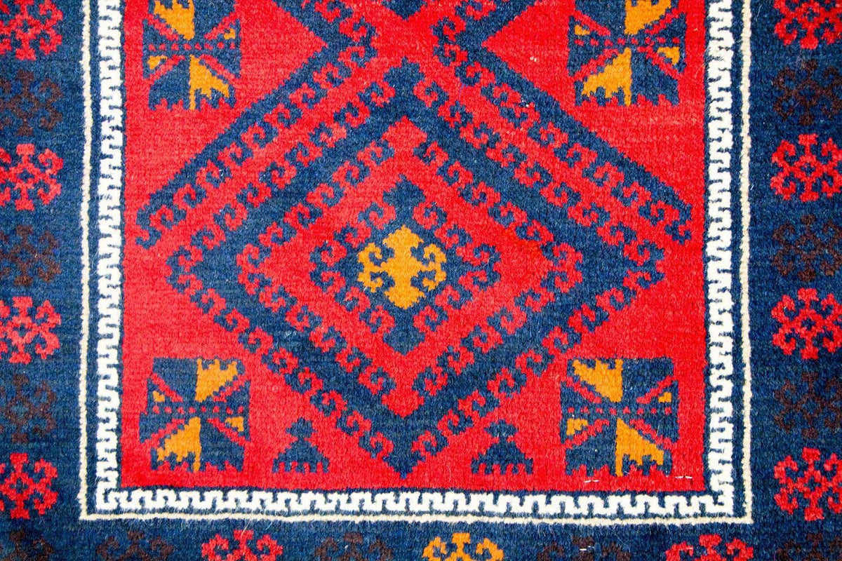 Baluch tapijt - 135 x 67 cm - rood