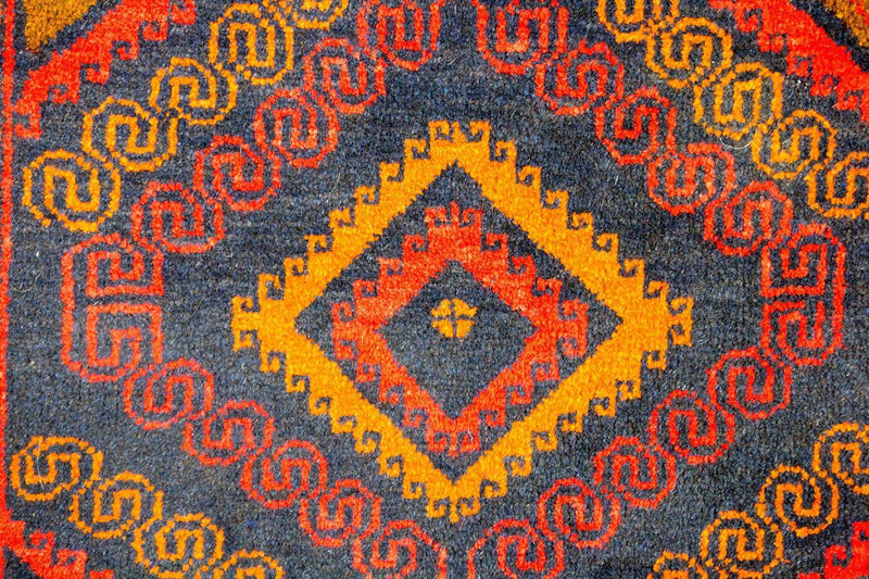 Baluch tapijt - 140 x 79 cm - blauw