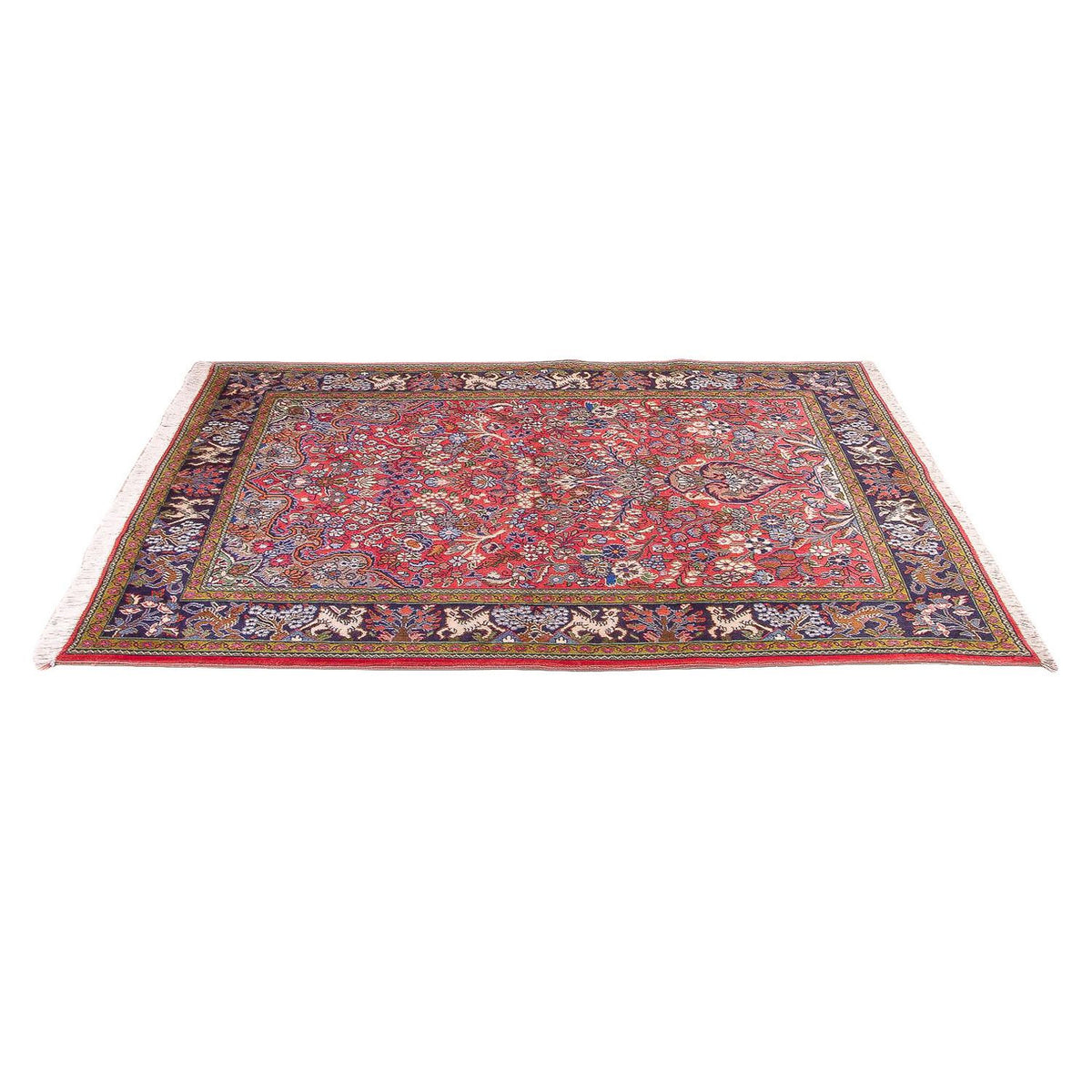 Perzisch tapijt - Ghom - 200 x 140 cm - rood