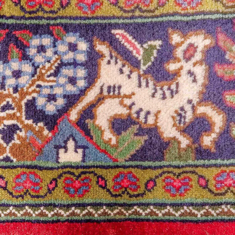 Perzisch tapijt - Ghom - 200 x 140 cm - rood