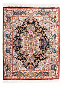 Perzisch tapijt - Tabriz - Royal - 200 x 150 cm - donkerblauw