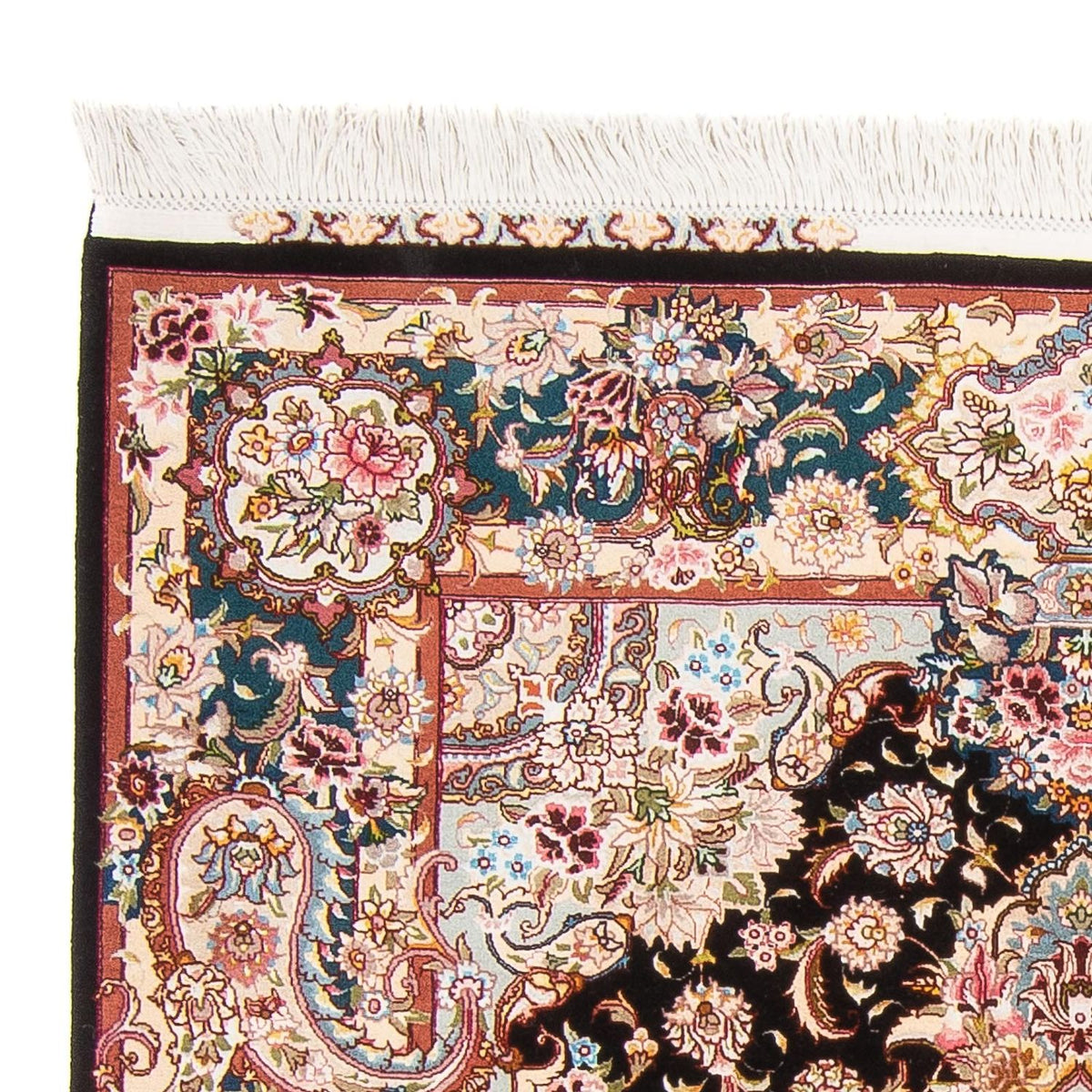 Perzisch tapijt - Tabriz - Royal - 200 x 150 cm - donkerblauw