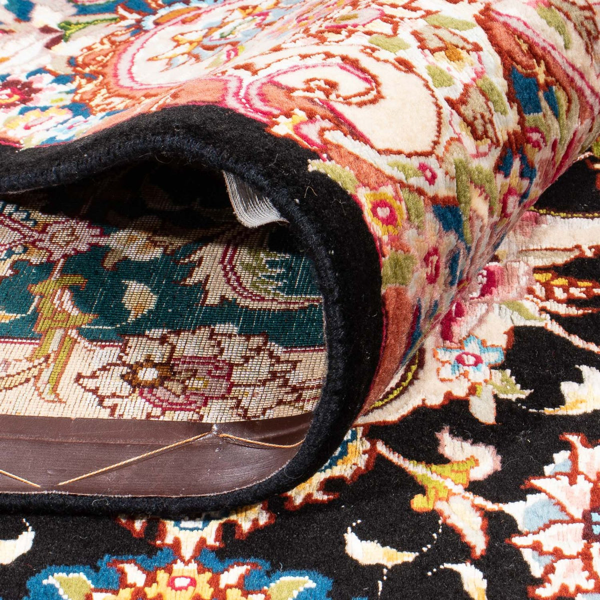 Perzisch tapijt - Tabriz - Royal - 200 x 150 cm - donkerblauw