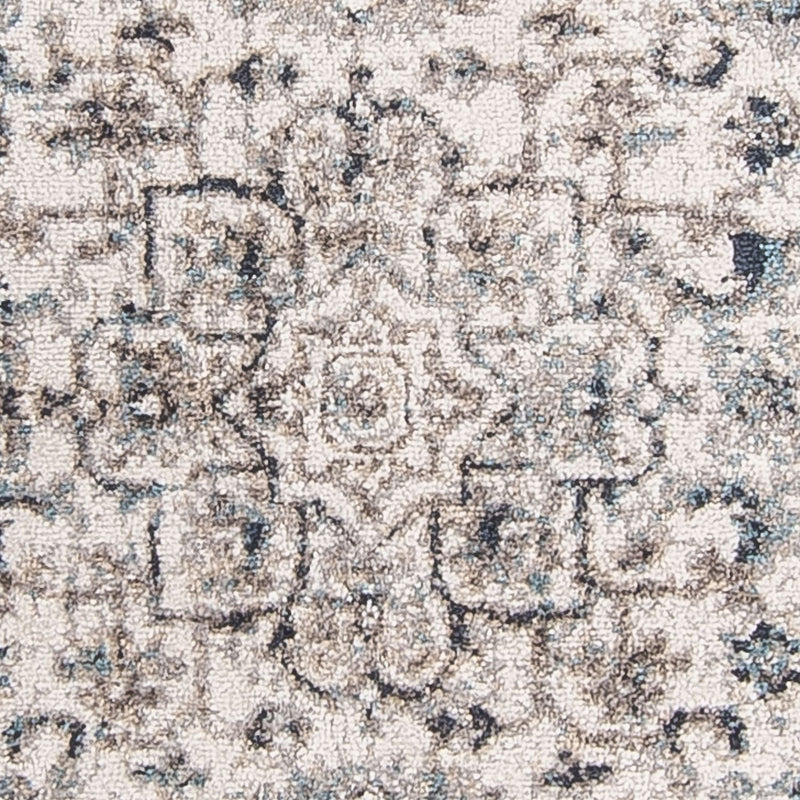 Modern tapijt - 150 x 75 cm - zilver