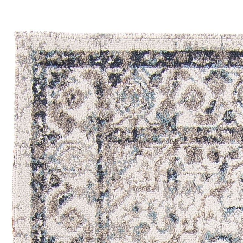 Modern tapijt - 150 x 75 cm - zilver