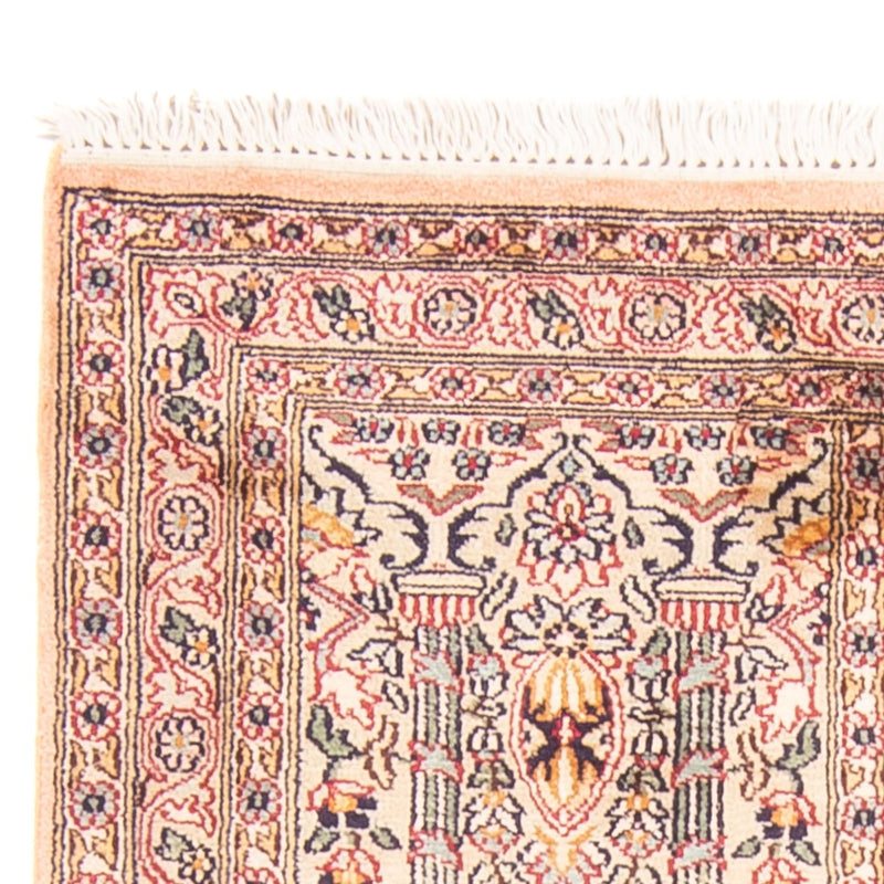 Zijden tapijt - Kashmir Silk - 119 x 79 cm - veelkleurig