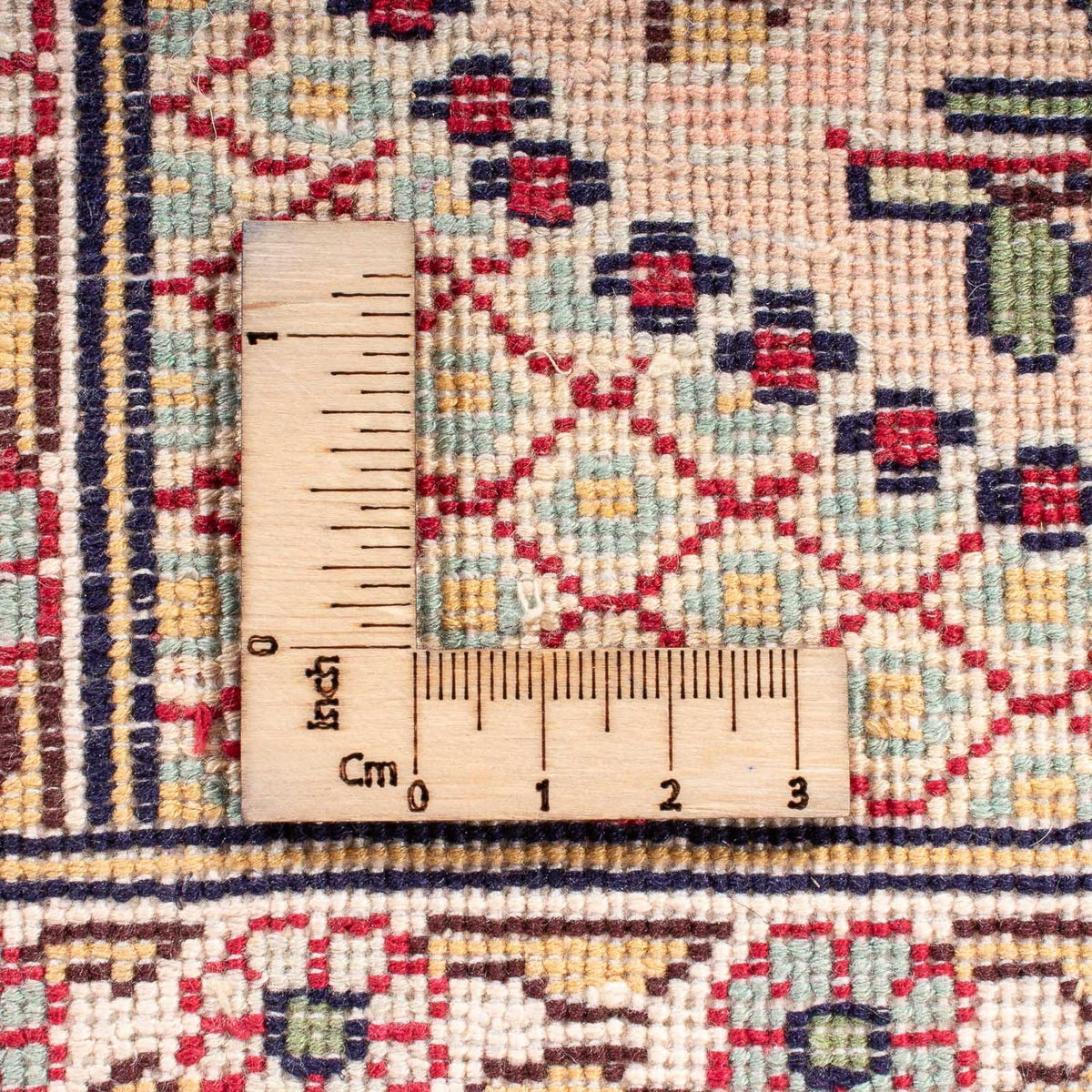 Zijden tapijt - Kashmir Silk - 119 x 79 cm - veelkleurig