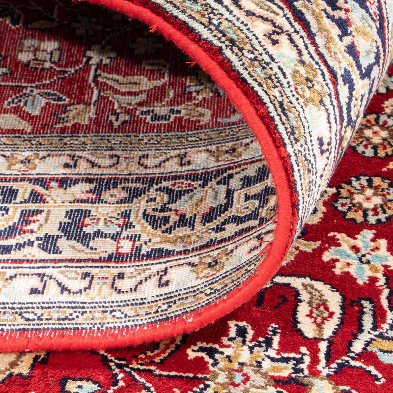 Zijden tapijt - Kashmir Silk - 162 x 90 cm - rood