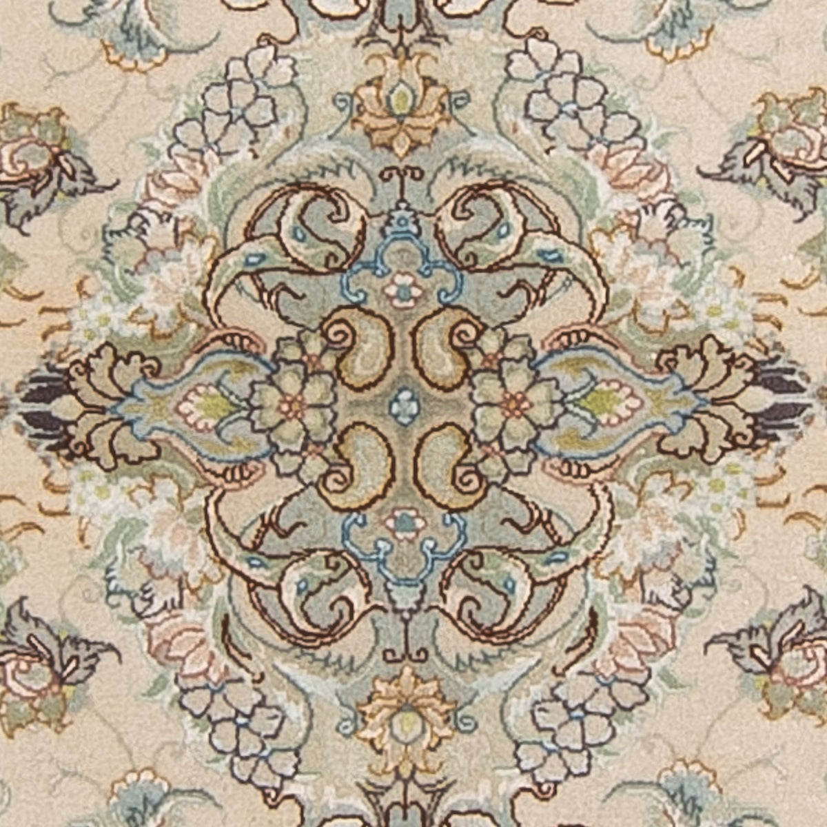Perzisch tapijt - Tabriz - Royal - 150 x 100 cm - beige