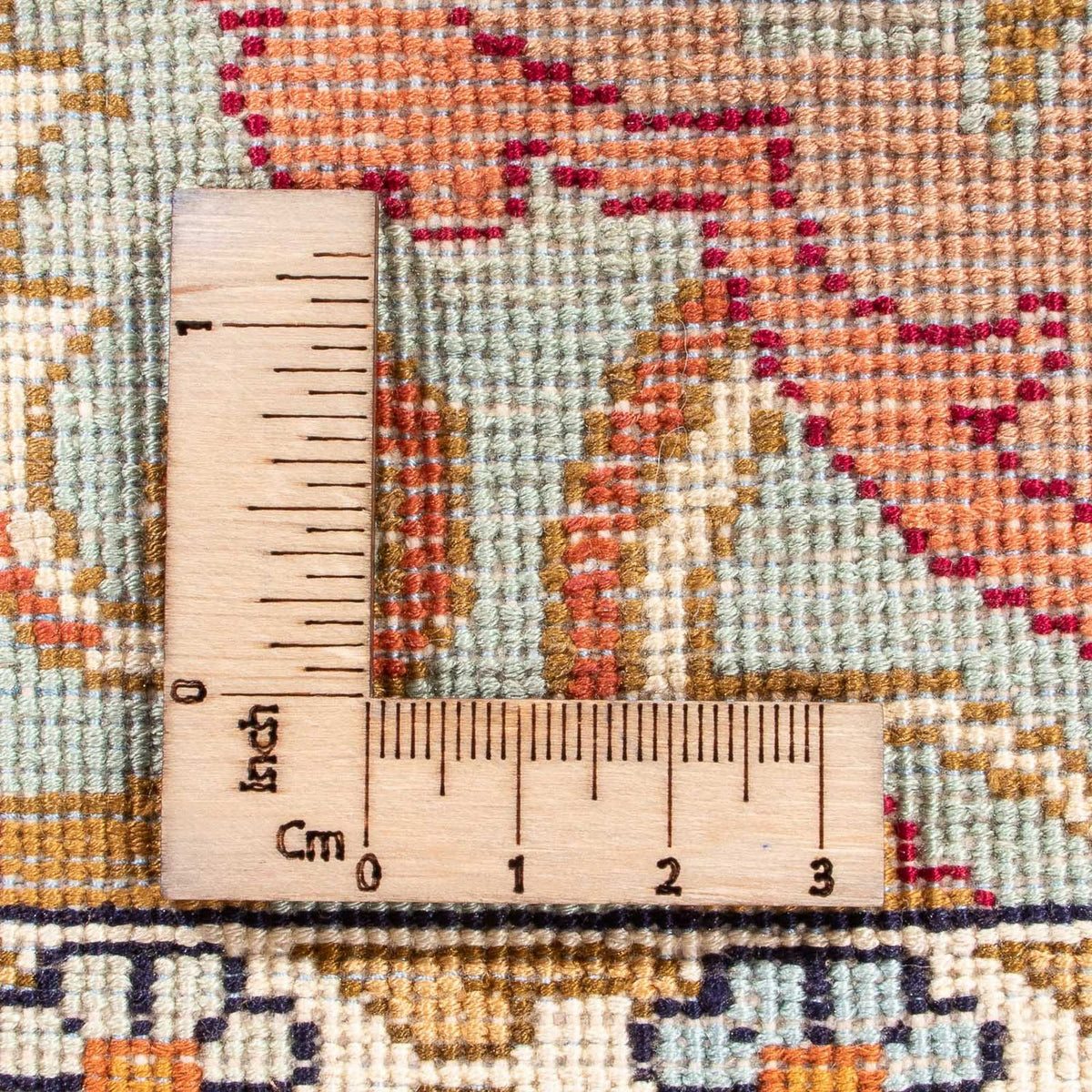 Zijden tapijt - Kashmir Silk - 155 x 80 cm - veelkleurig