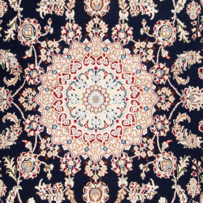 Oosters tapijt - Nain - Indus - 196 x 134 cm - donkerblauw