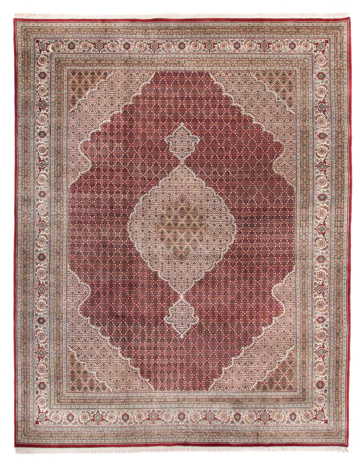 Oosters tapijt - Tabriz - 388 x 303 cm - rood