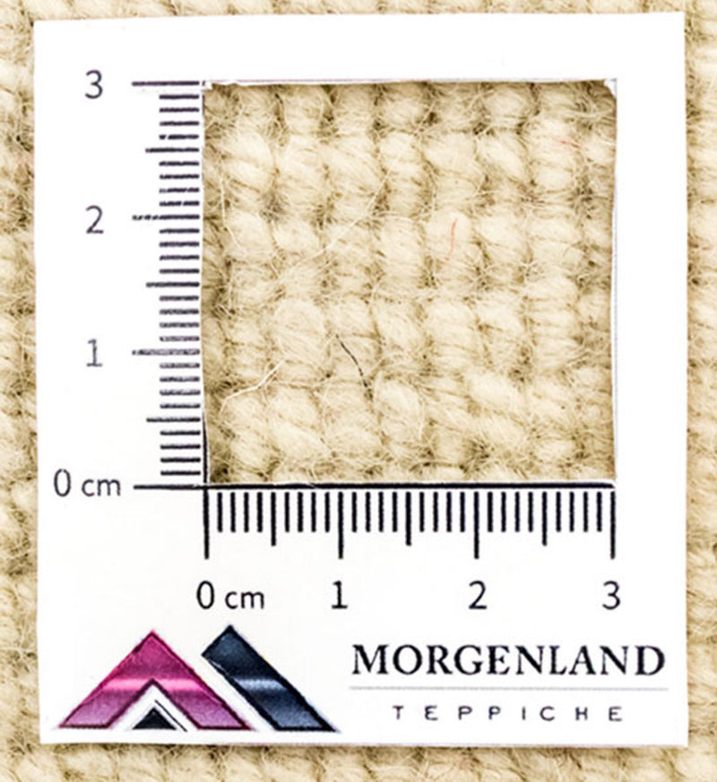 Loper Nepal tapijt - 195 x 74 cm - beige