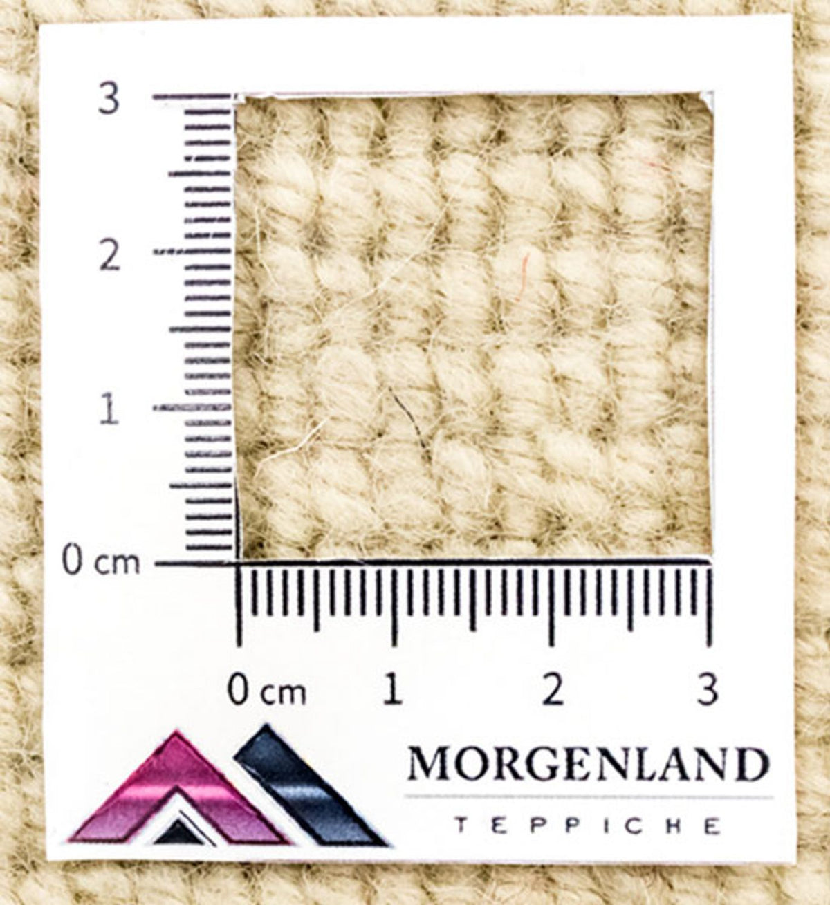 Loper Nepal tapijt - 195 x 74 cm - beige