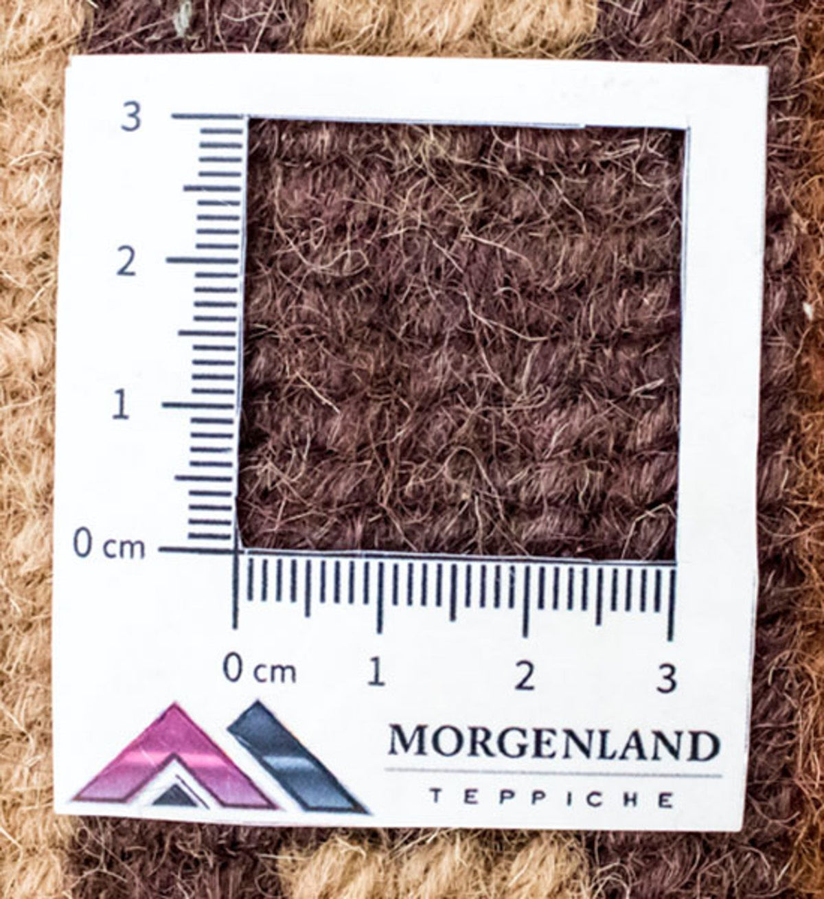 Nepal tapijt - 191 x 148 cm - bruin