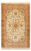 Zijden tapijt - Kashmir Silk - 123 x 79 cm - beige