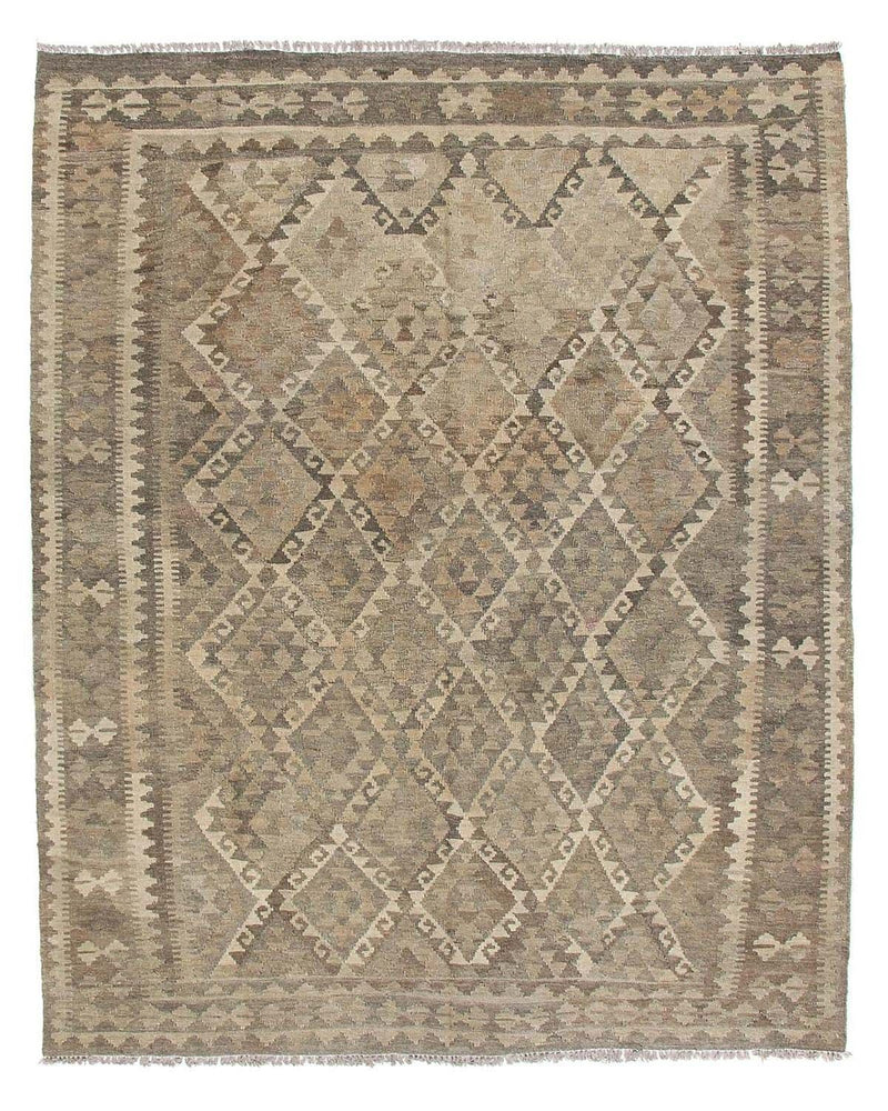 Kelim tapijt - Splash - 196 x 162 cm - veelkleurig